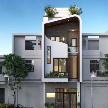 Thiết Kế Nhà Phố 3 Tầng